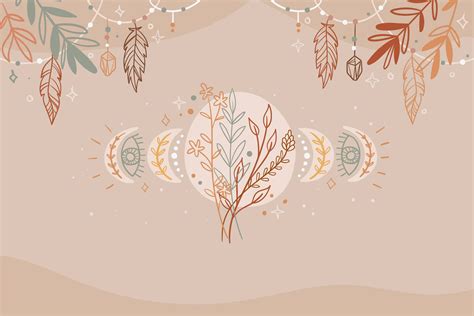 boho fall wallpapers|aesthetic bohemian wallpaper.